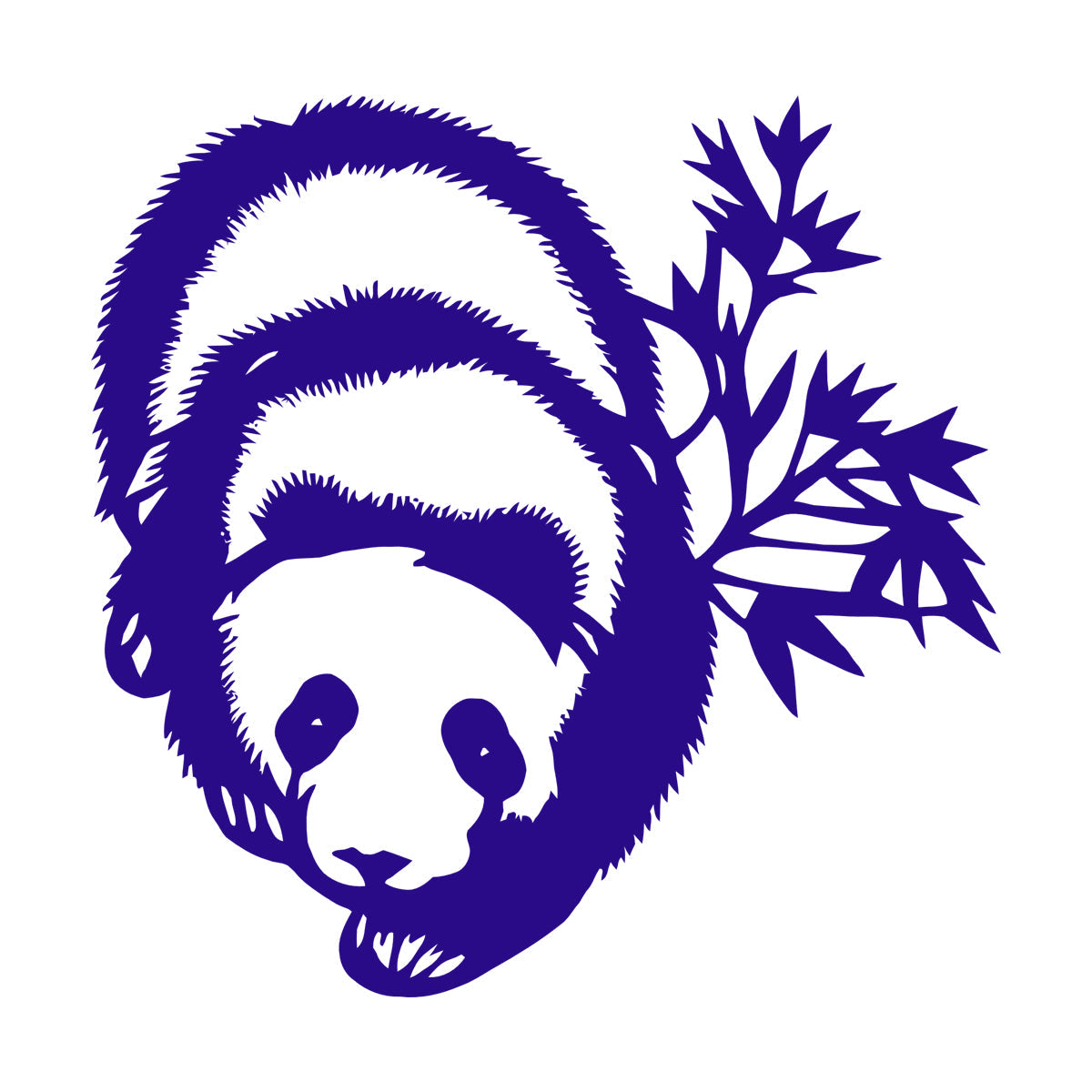 Wall Stickers Paster Paper Panda Animal Bear Kids Art Decoration