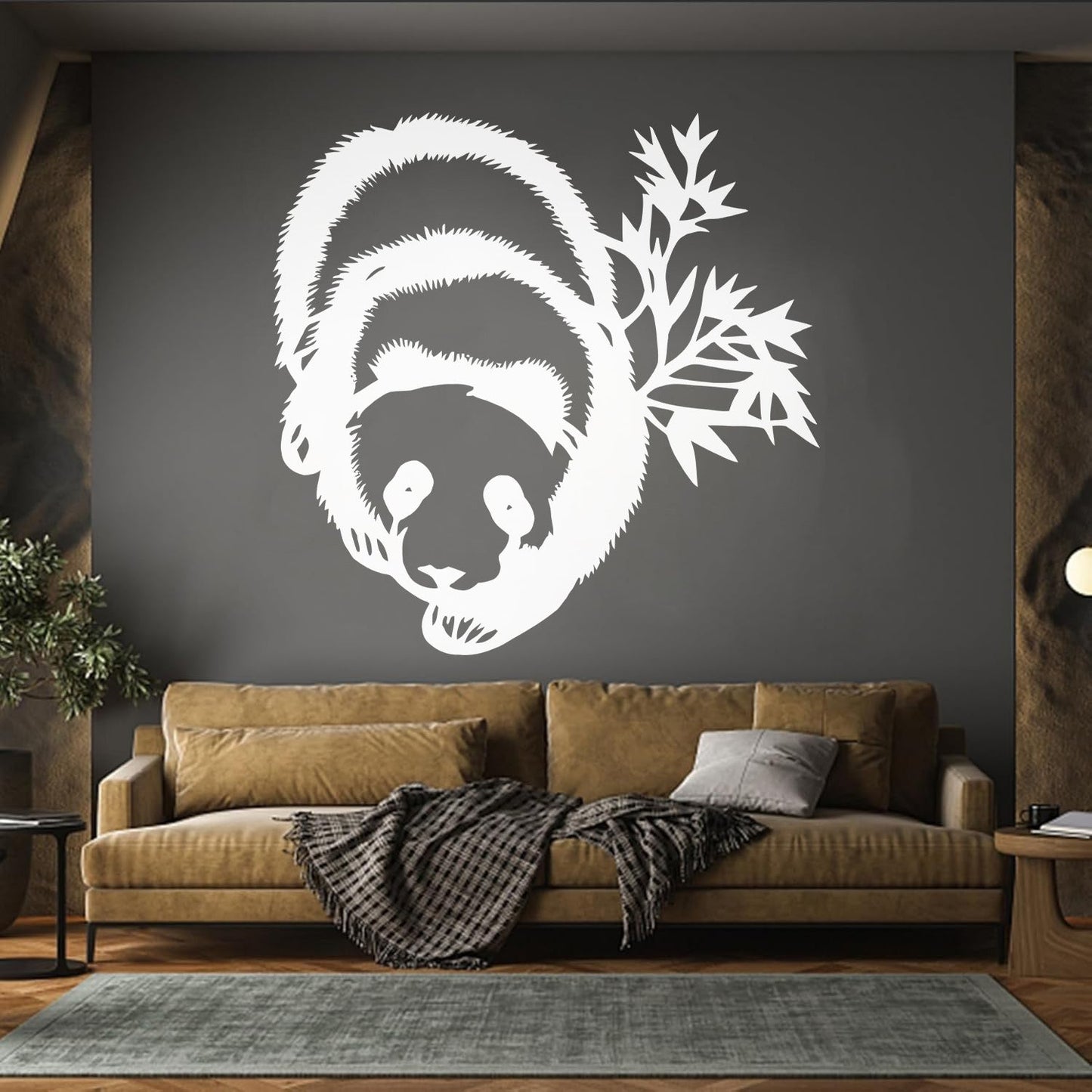 Wall Stickers Paster Paper Panda Animal Bear Kids Art Decoration