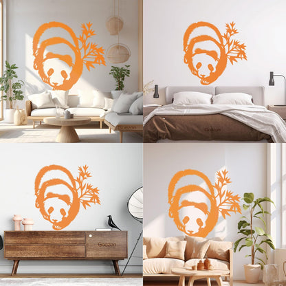 Wall Stickers Paster Paper Panda Animal Bear Kids Art Decoration