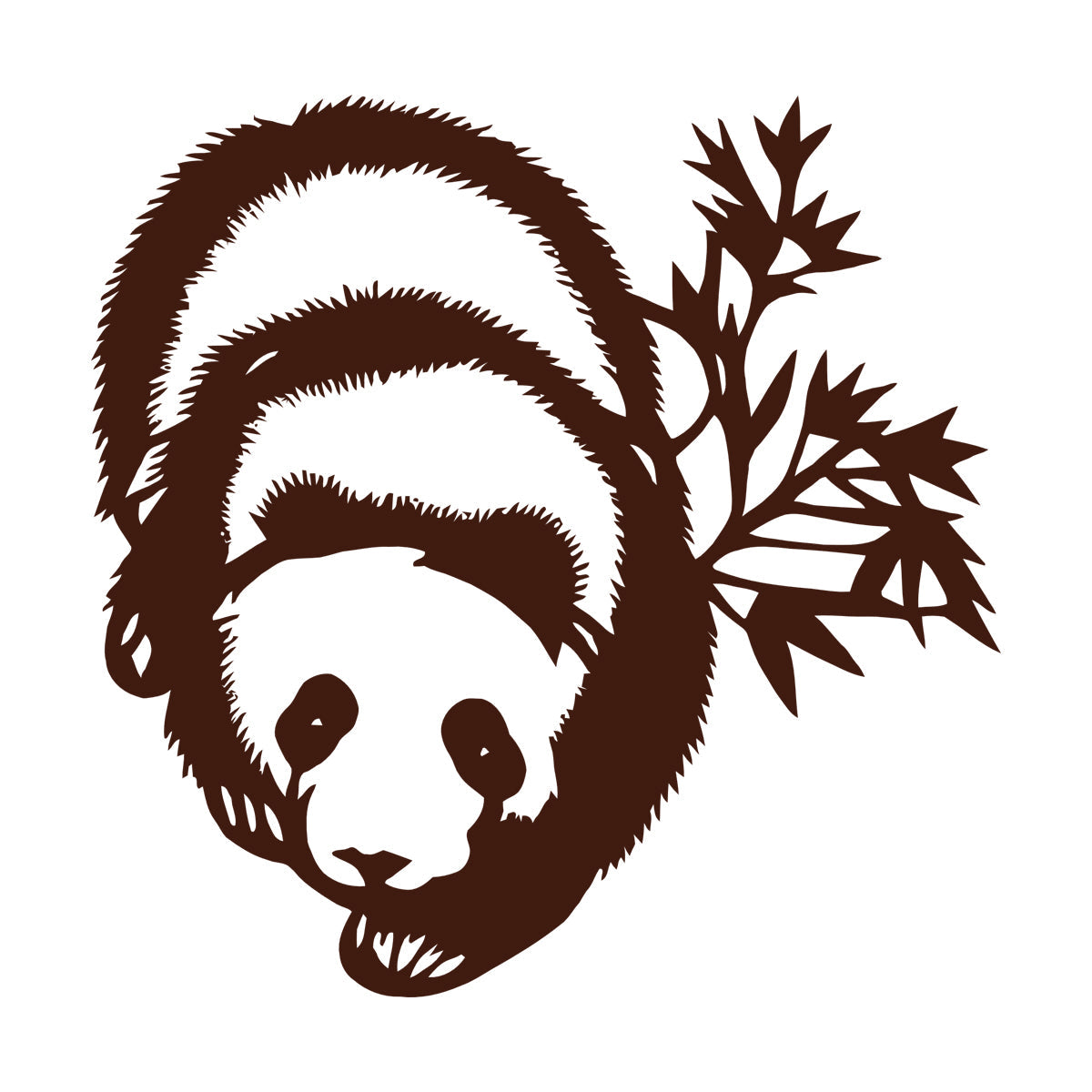 Wall Stickers Paster Paper Panda Animal Bear Kids Art Decoration