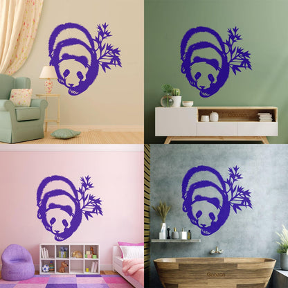 Wall Stickers Paster Paper Panda Animal Bear Kids Art Decoration
