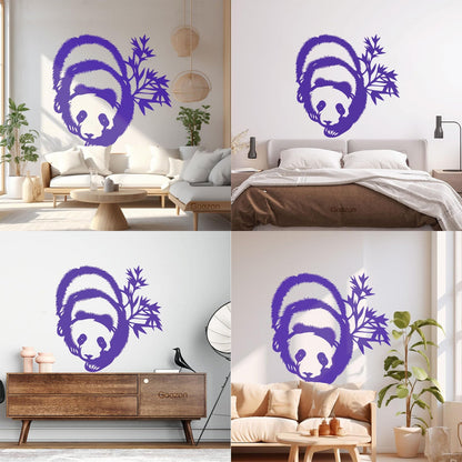 Wall Stickers Paster Paper Panda Animal Bear Kids Art Decoration
