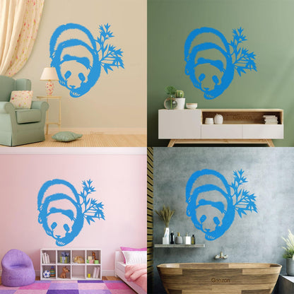 Wall Stickers Paster Paper Panda Animal Bear Kids Art Decoration