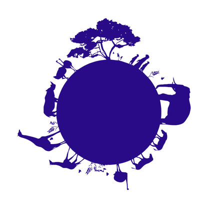 Engraving Stickers Africa Animal Giraffe Elephant Rhino Tiger Tattoo Culture