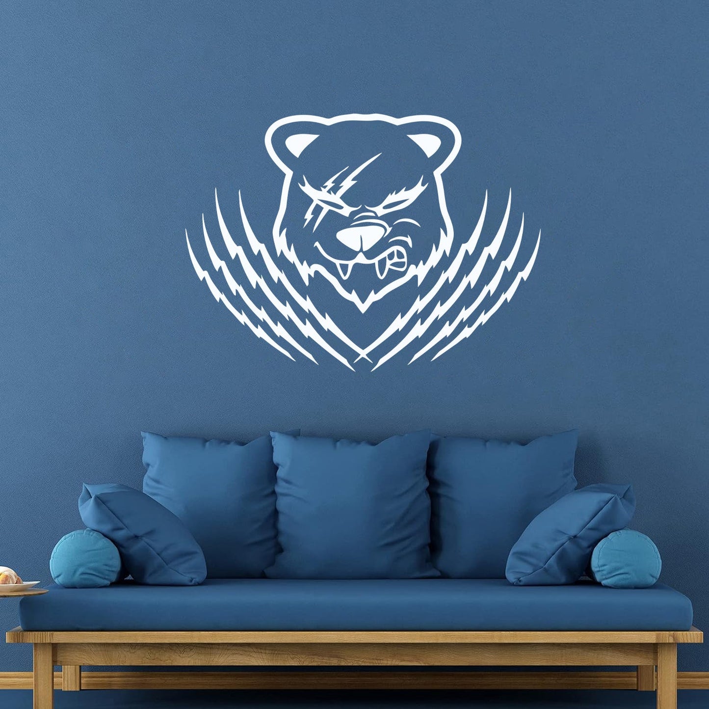 Bear Animal Grizzly Tribal Mural And Wall Vinyl Decal Waterproof