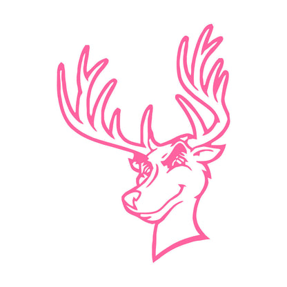 Wall Stickers Paster Paper Animal Head Deer Hunting Trophy Woodland It Won'T Fall Off