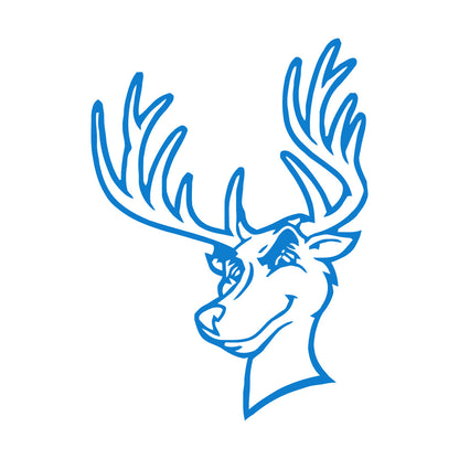 Wall Stickers Paster Paper Animal Head Deer Hunting Trophy Woodland It Won'T Fall Off