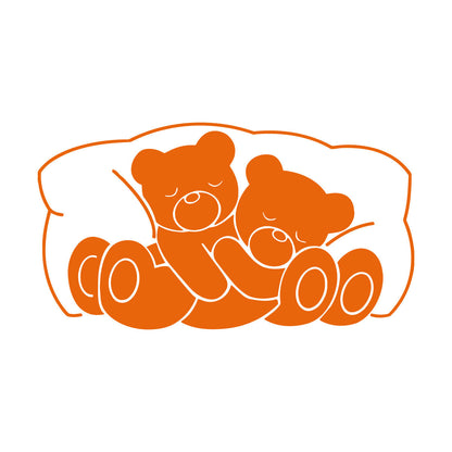 Wall Vinyl Sticker Decor Bear Children Animal Bedrooms Nursery Multiple Size Options