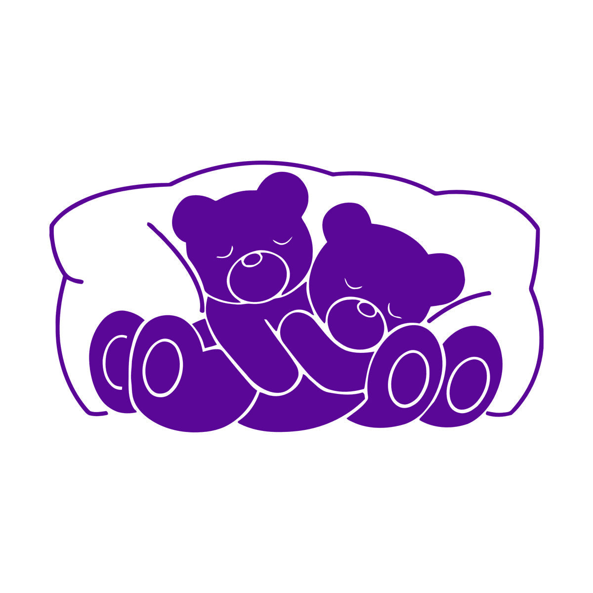 Wall Vinyl Sticker Decor Bear Children Animal Bedrooms Nursery Multiple Size Options