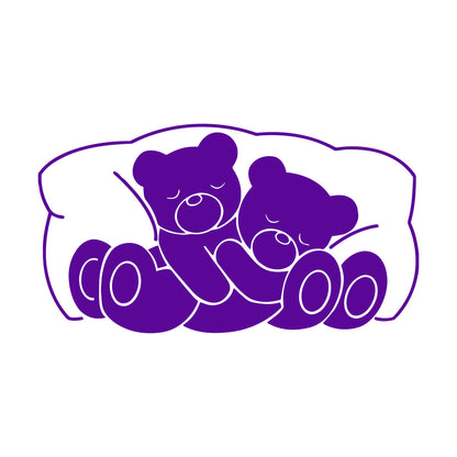 Wall Vinyl Sticker Decor Bear Children Animal Bedrooms Nursery Multiple Size Options