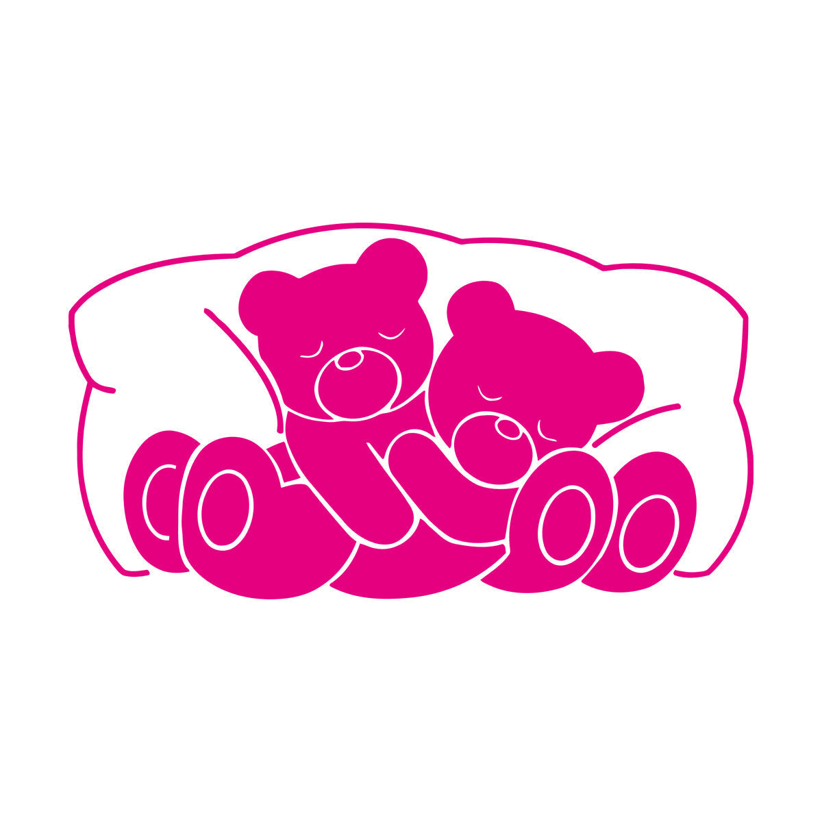 Wall Vinyl Sticker Decor Bear Children Animal Bedrooms Nursery Multiple Size Options