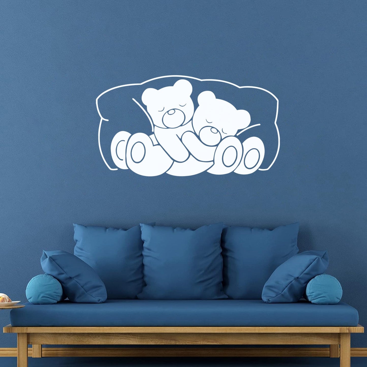 Wall Vinyl Sticker Decor Bear Children Animal Bedrooms Nursery Multiple Size Options