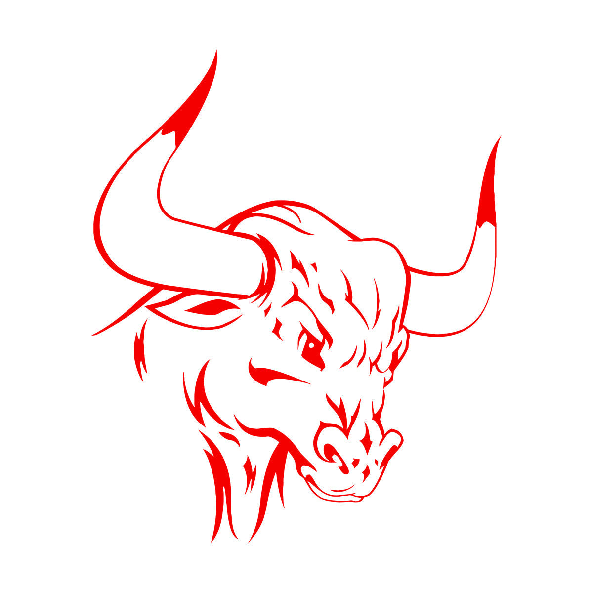 Wall Stickers Bull Bullfight Animal Farm Village It Won'T Fall Off