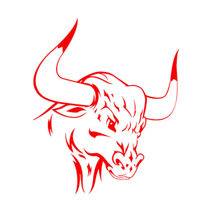 Wall Stickers Bull Bullfight Animal Farm Village It Won'T Fall Off