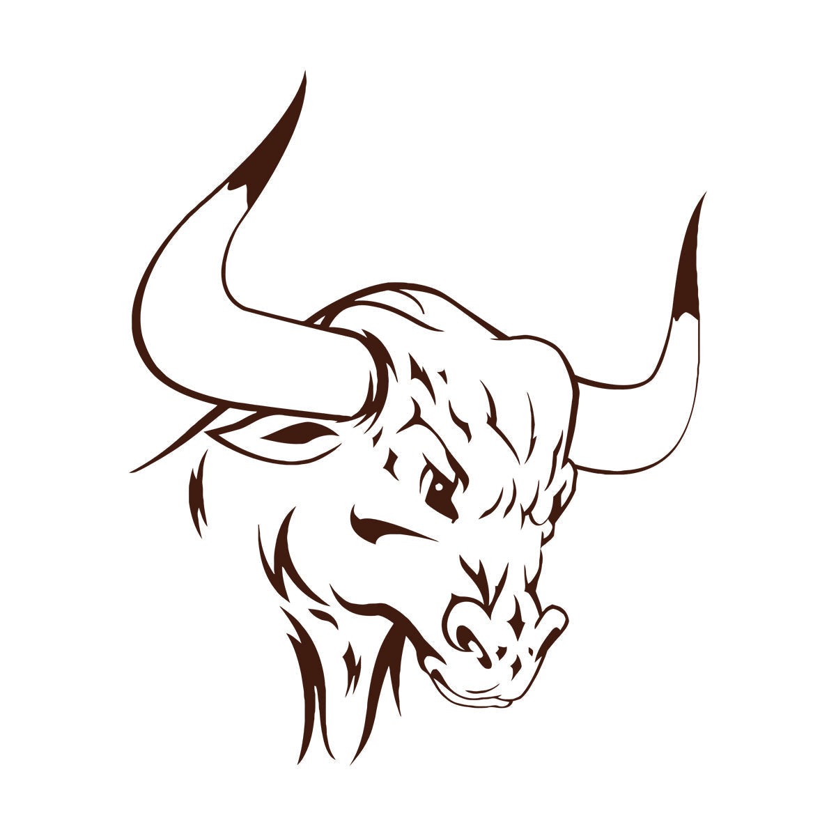 Wall Stickers Bull Bullfight Animal Farm Village It Won'T Fall Off