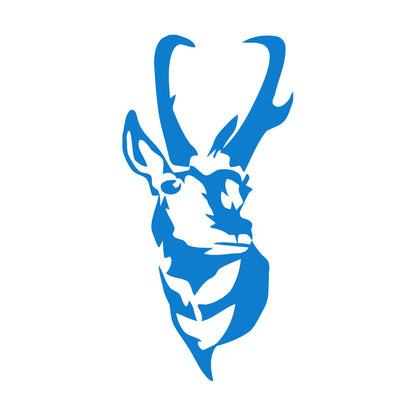 Fine Carving Stickers Deer Animal Hunt Hunter Tribal Easy Installation