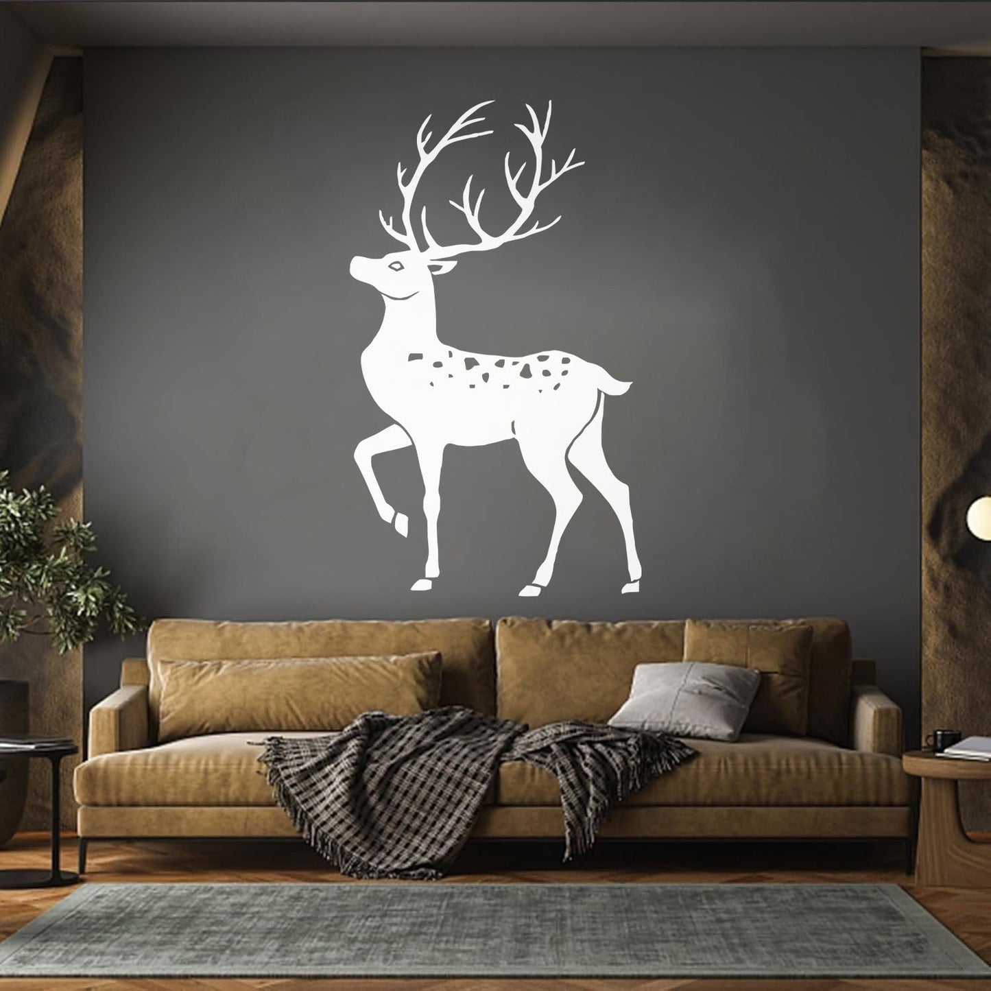Fine Carving Decals Deer Hunting Hunter Animals Multiple Size Options
