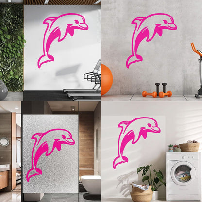 Mural And Wall Vinyl Decal Dolphin Ocean Marine Animal Nursery Tattoo Culture