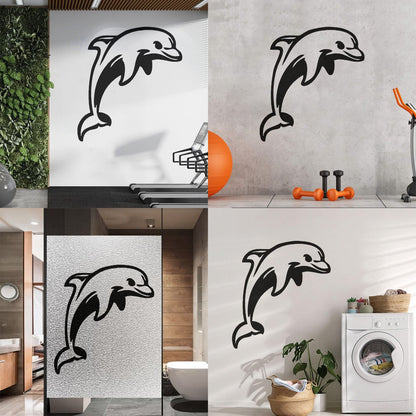 Mural And Wall Vinyl Decal Dolphin Ocean Marine Animal Nursery Tattoo Culture