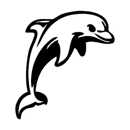 Mural And Wall Vinyl Decal Dolphin Ocean Marine Animal Nursery Tattoo Culture