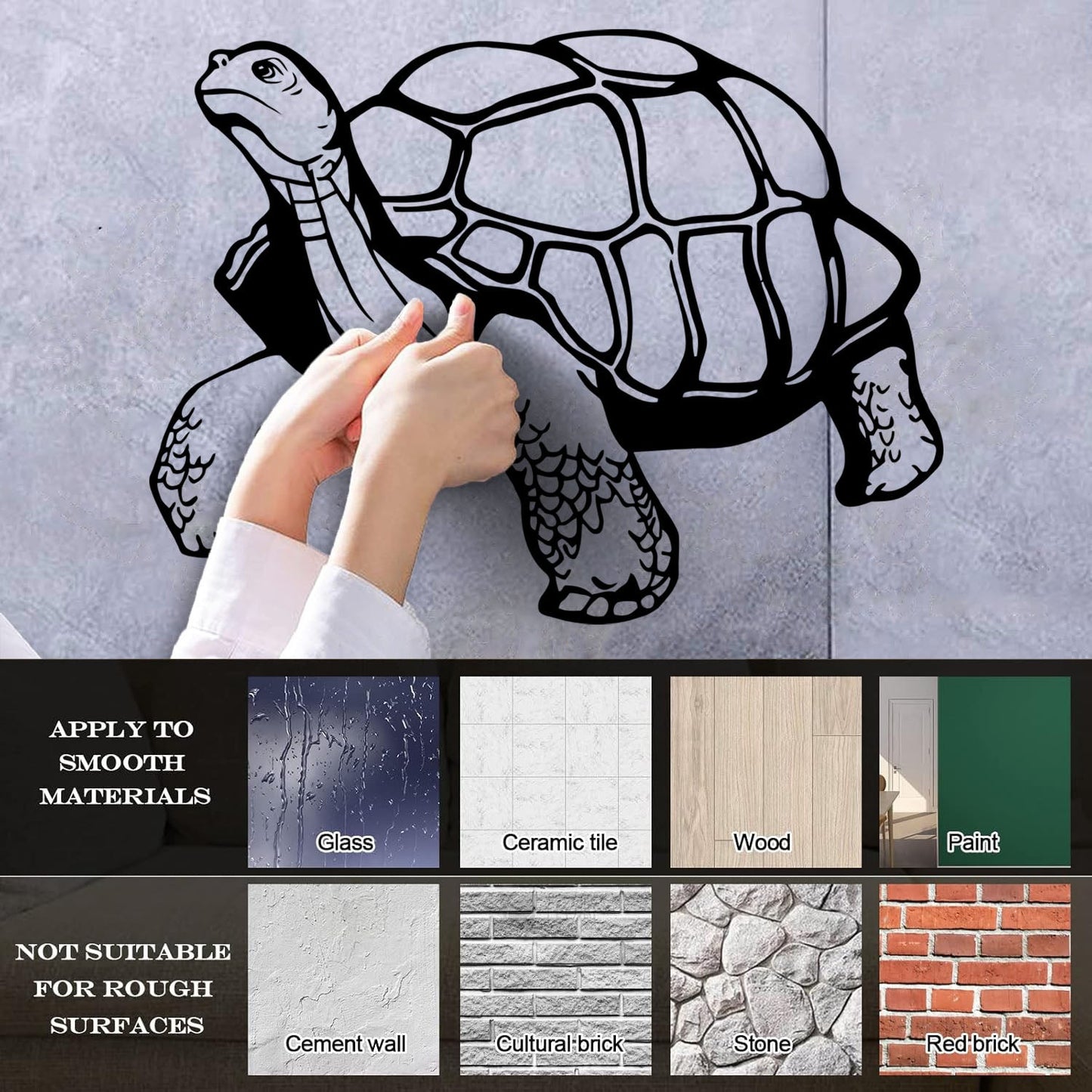Mural And Wall Vinyl Decal Turtle Animal Window Decals