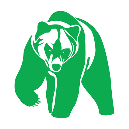 Vinyl Wall Stickers Grizzly Bear Animal Predator Waterproof