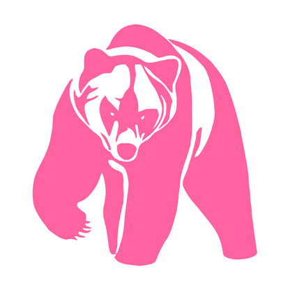 Vinyl Wall Stickers Grizzly Bear Animal Predator Waterproof