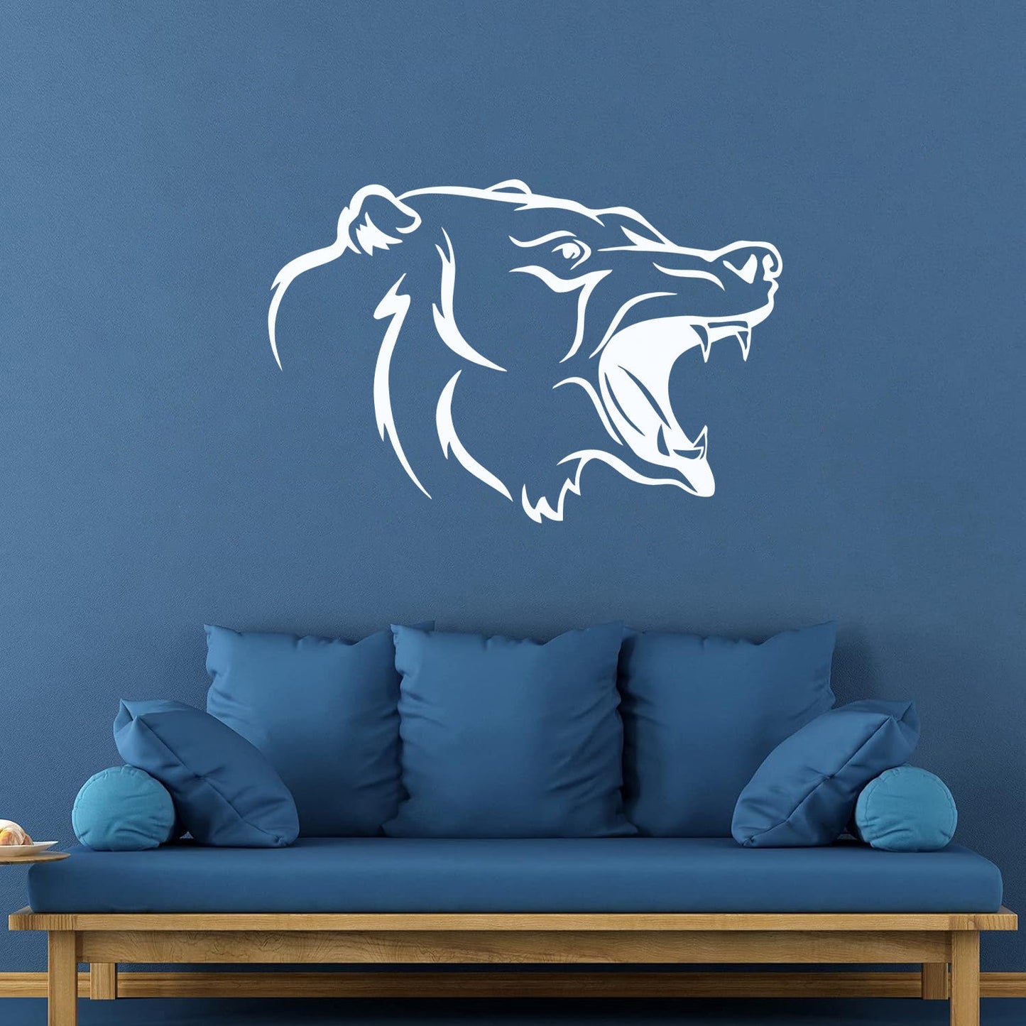 Wall Decals Head Animal Bear Hunting Trophy Cool It Won'T Fall Off