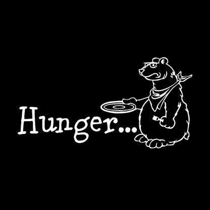 Vinyl Art Sticker Kitchen Hungry Bear Animal Tattoo Culture