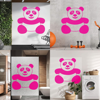 Vinyl Wall Stickers Panda Funny Kids Animal Do Not Damage The Wall Surface