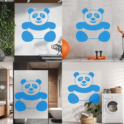Vinyl Wall Stickers Panda Funny Kids Animal Do Not Damage The Wall Surface