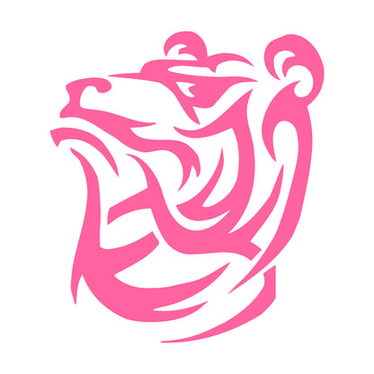 Grizzly Bear Animal Tribal Wall Stickers Paster Paper Multiple Size Options