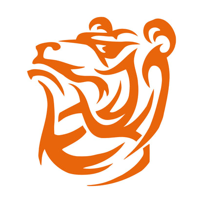 Grizzly Bear Animal Tribal Wall Stickers Paster Paper Multiple Size Options