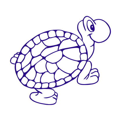 Wall Stickers Turtle Animal Amphibian Cartoon Kids Multiple Size Options