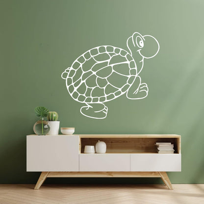 Wall Stickers Turtle Animal Amphibian Cartoon Kids Multiple Size Options