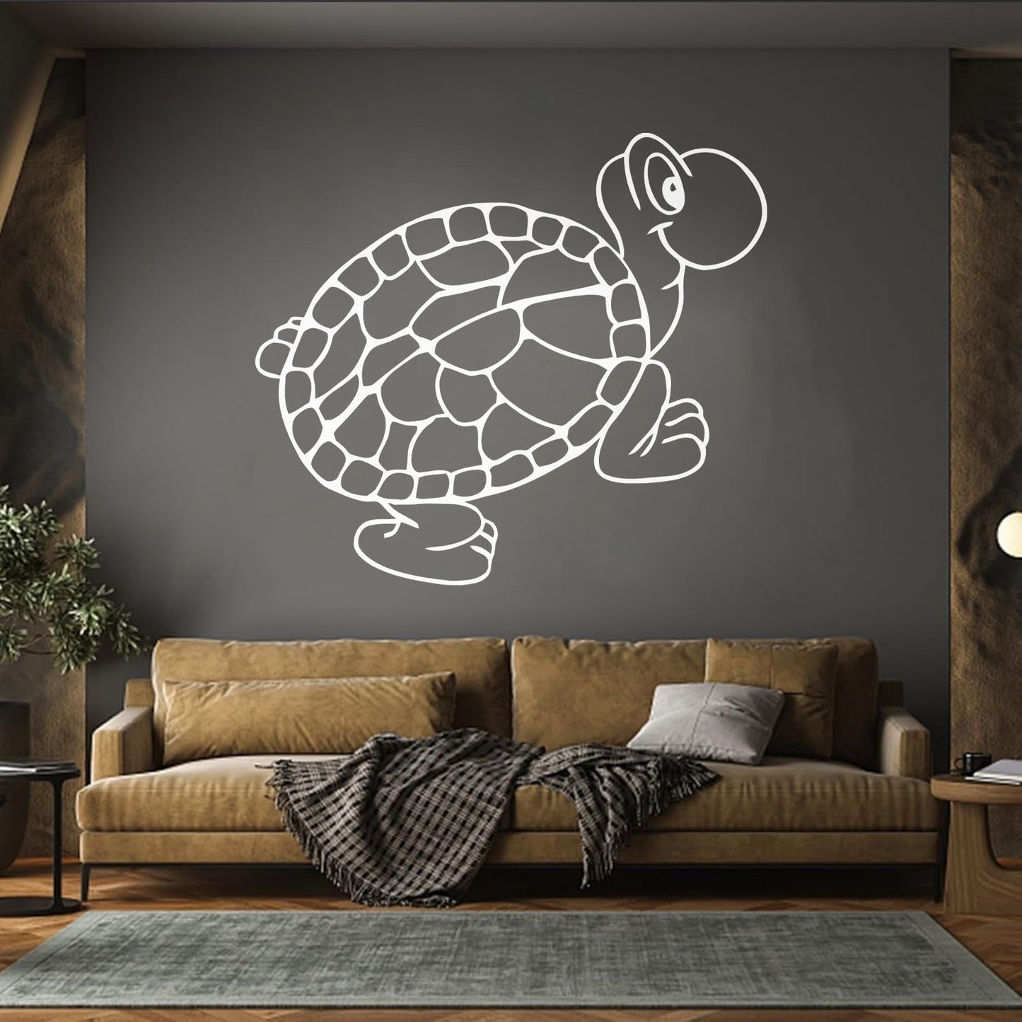 Wall Stickers Turtle Animal Amphibian Cartoon Kids Multiple Size Options