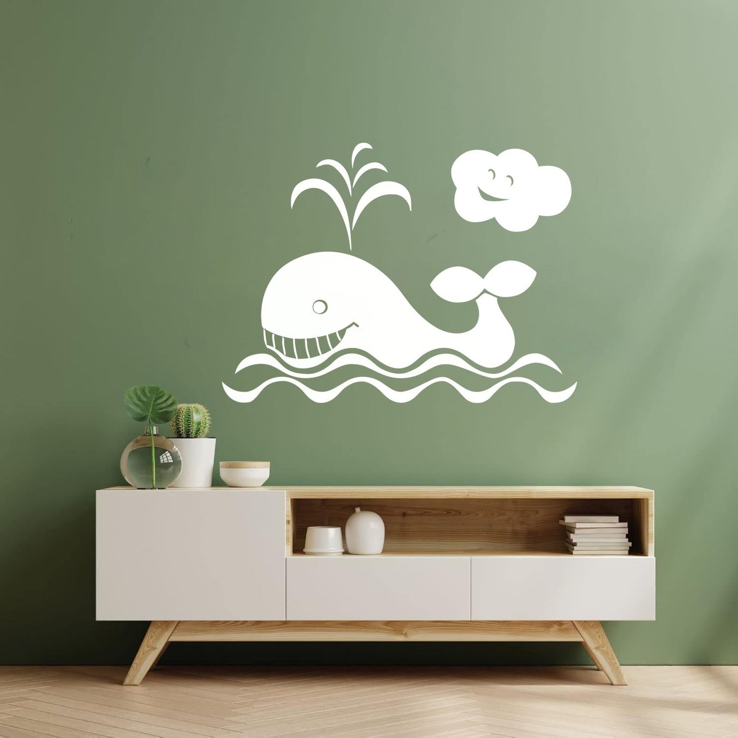 Whale For Kids Animal Ocean Marine Lettering Decals Can Modify And Add Information