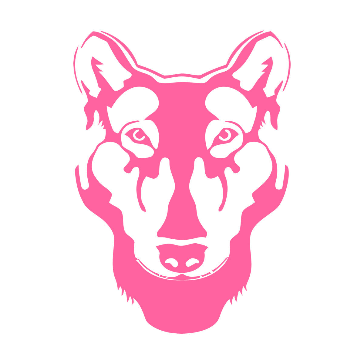 Wolf Animal Tribal Vinyl Wall Stickers Window Decals