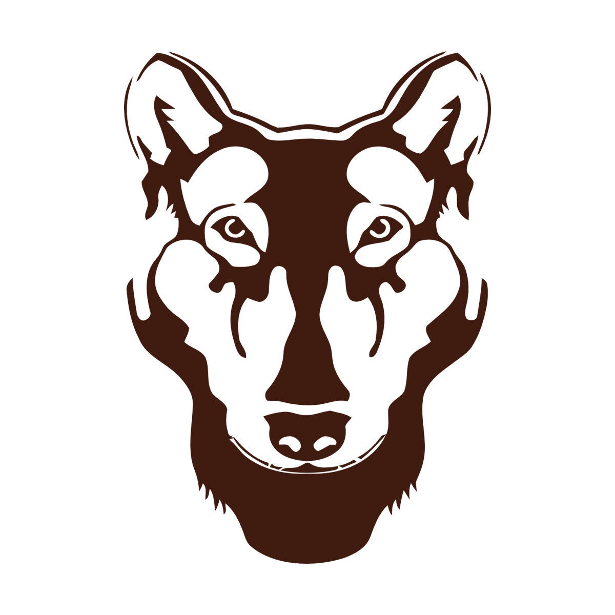 Wolf Animal Tribal Vinyl Wall Stickers Window Decals