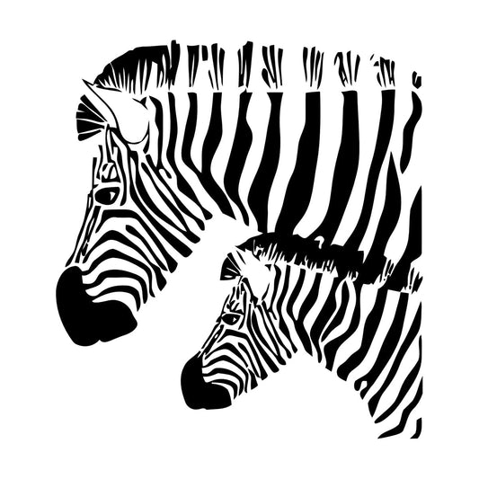 Engraving Decals Zebra Animal Coolest Tattoo Culture