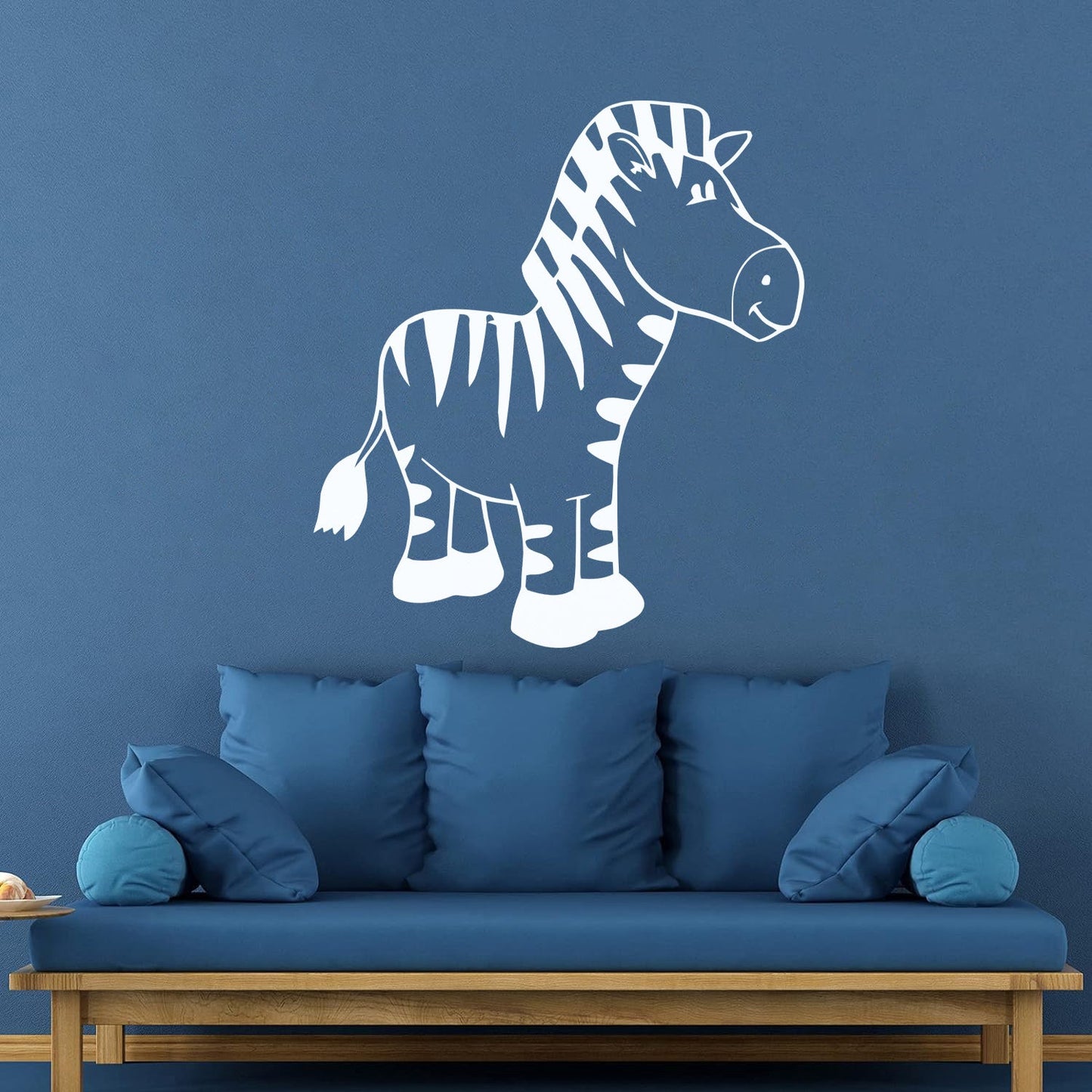 Wall Stickers Paster Paper Zebra Animal Kids Baby Nursery Self Adhesive