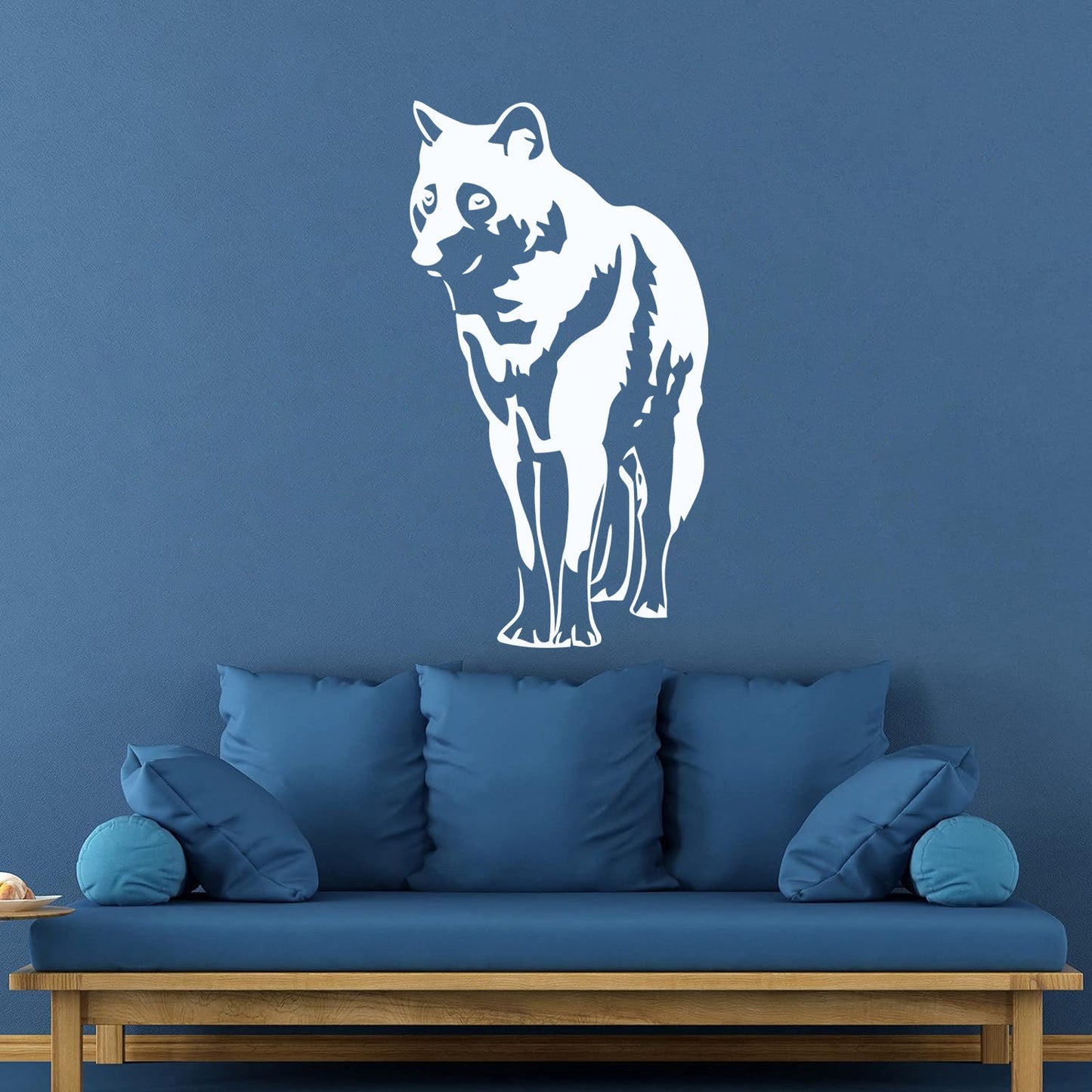 Engraving Stickers Wolf Animal Predator Tribal Multiple Size Options