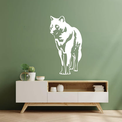 Engraving Stickers Wolf Animal Predator Tribal Multiple Size Options