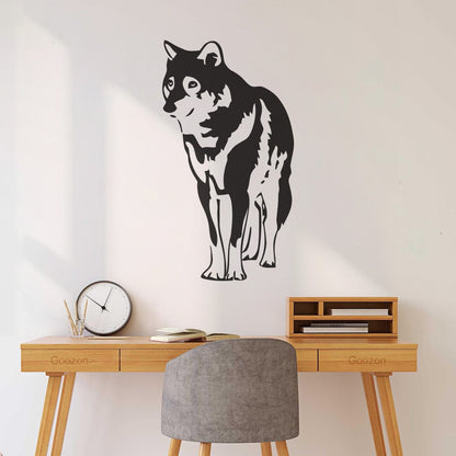 Engraving Stickers Wolf Animal Predator Tribal Multiple Size Options