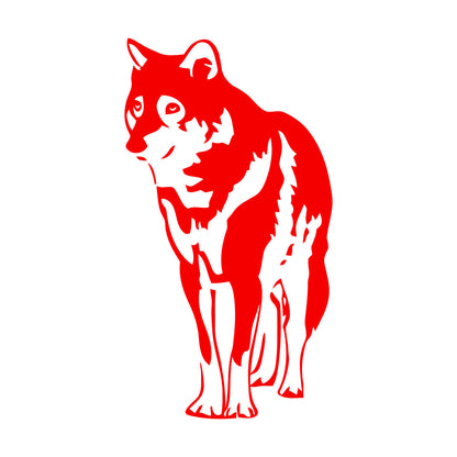 Engraving Stickers Wolf Animal Predator Tribal Multiple Size Options