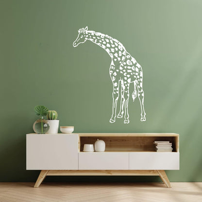 Lettering Decals Animal Africa Giraffe High Waterproof