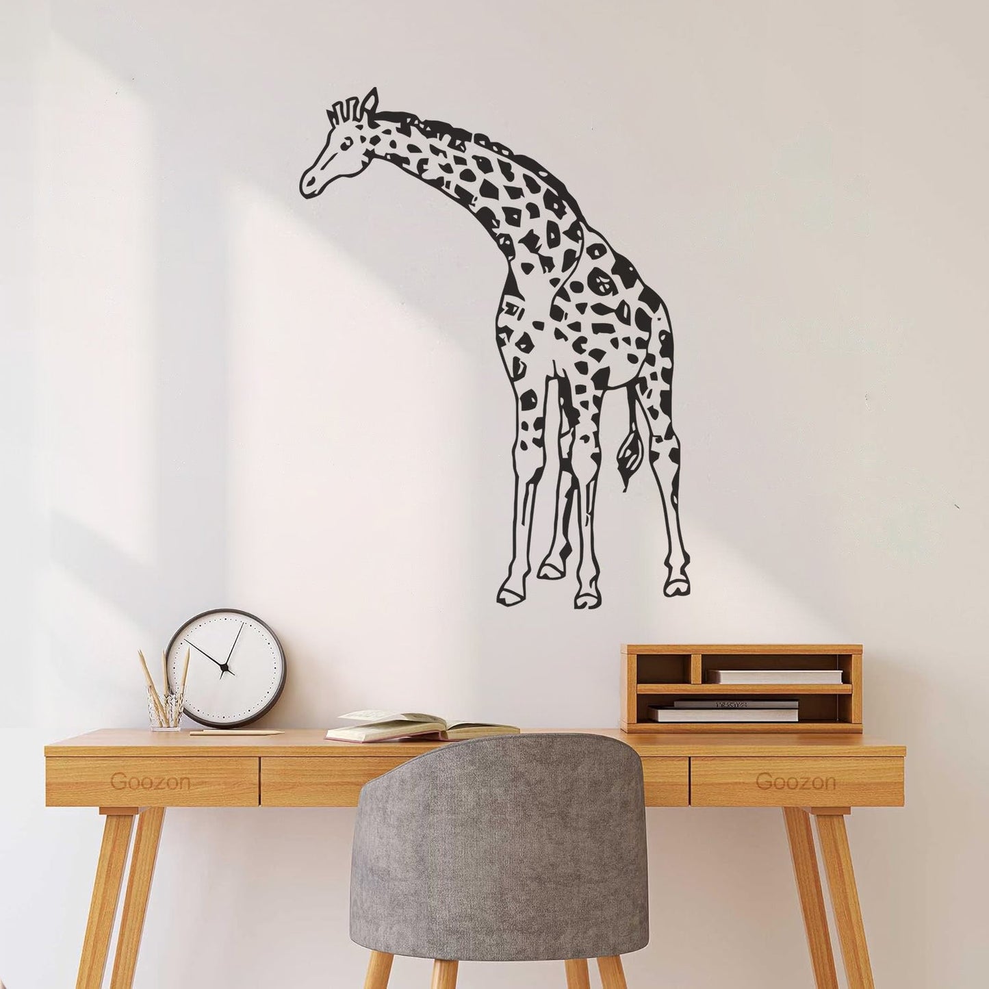 Lettering Decals Animal Africa Giraffe High Waterproof