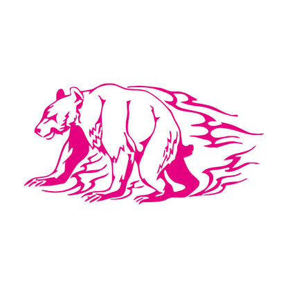 Lettering Stickers Animals Bear Aggressive Predator Personalized Customization