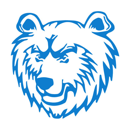 Vinyl Wall Decals Bear Head Predator Animal Car Body Decoration