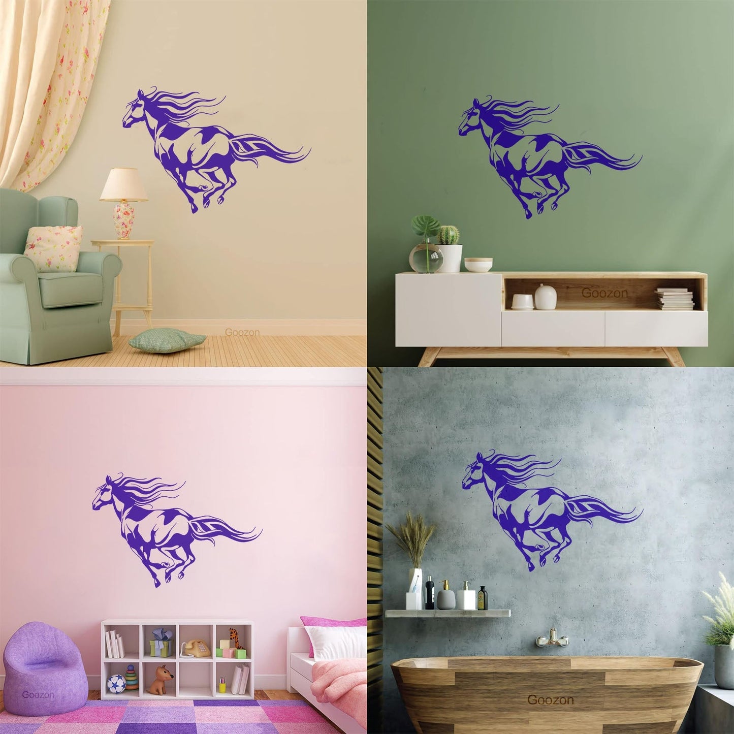 Engraving Decals Beautiful Horse Animal Rides Great Window Decals